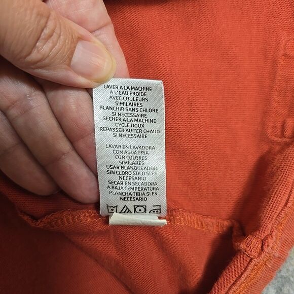 Life is Good Take It Slow Shirt Size Men's XL Burnt Orange Red 100% Cotton - Picture 9 of 12